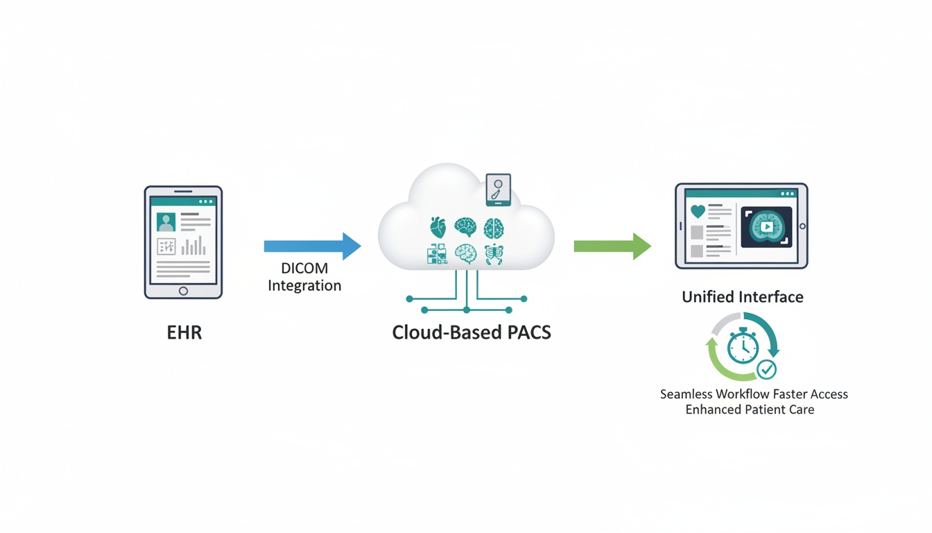 Integrating EHR Systems with Cloud-Based PACS - Created by PostDICOM